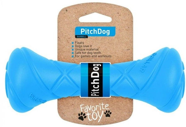 Sassbai Toy Pitchdog Barbell D7 Blue 