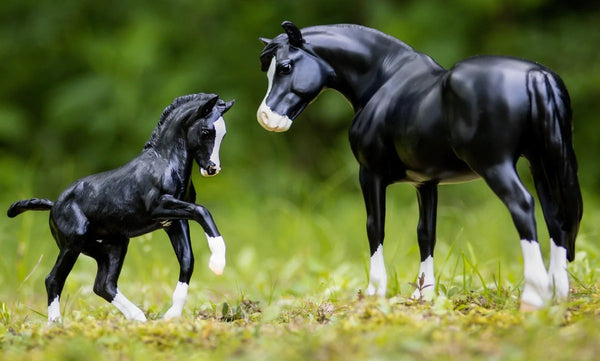 Breyer Traditional Nistar Blazing Kansas & Ethel