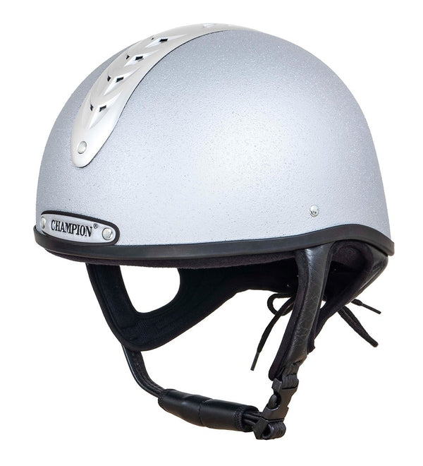 Helmet Champion Vent Air Jockey Silver [:57cm]