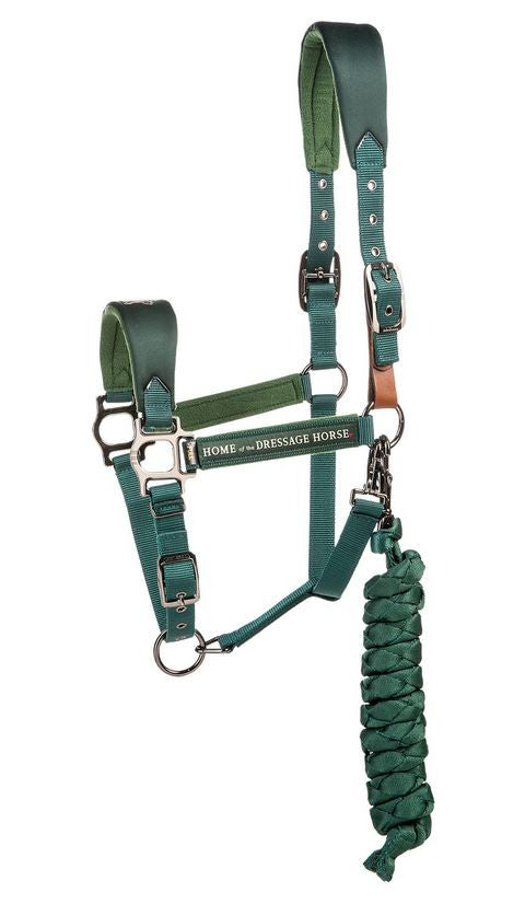 Headstall Set Aubenhausen Classics Dark Green Full