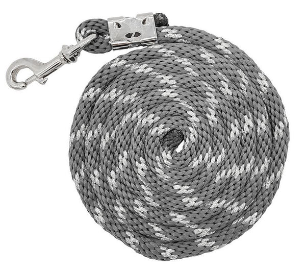 Lead Braided Shimmer Silver