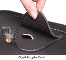 Saddle Exercise Suede Zilco Black