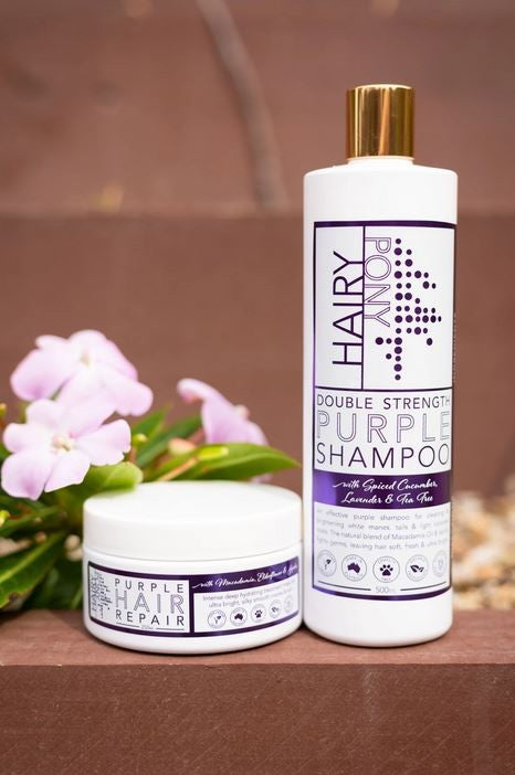Hairy Pony Hair Repair Purple 250ml