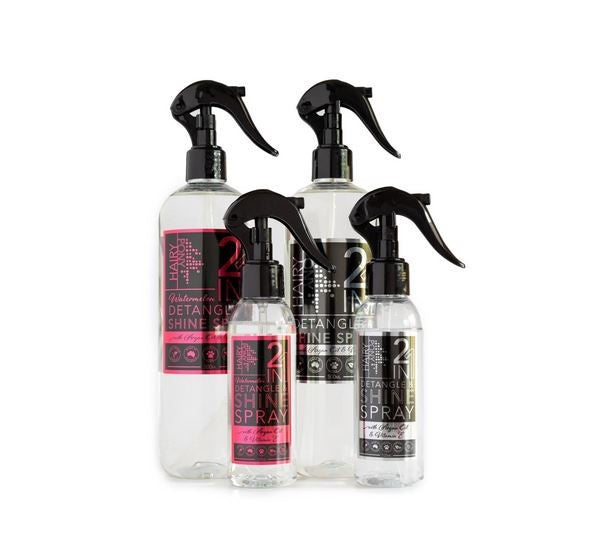 Hairy Pony 2 In 1 Detangle & Shine Spray Watermelon 125ml