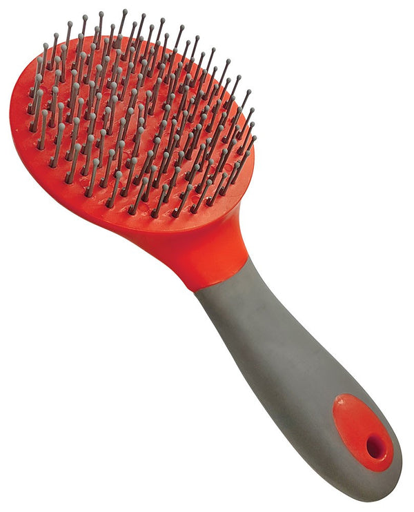 Brush Mane & Tail Ergonomic Grip Red