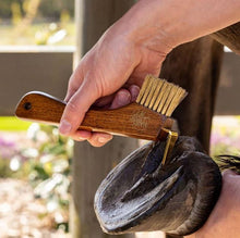 Hairy Pony Hoof Pick & Brush Copper