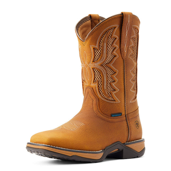 Western Boots Ariat Anthem Venttek H20 Toasted Wheat Ladies [:8.0]