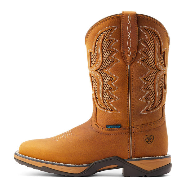 Western Boots Ariat Anthem Venttek H20 Toasted Wheat Ladies [:8.0]