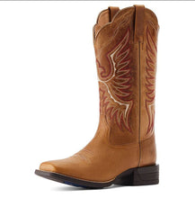 Western Boots Ariat Rockdale Almond Buff Ladies [:7.0]