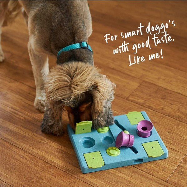 Kazoo Dog Toy Interactive Puzzle Play Rectangle Rumble