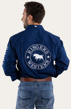 Shirt Ringers Hawkeye Full Button Navy Mens [:medium]