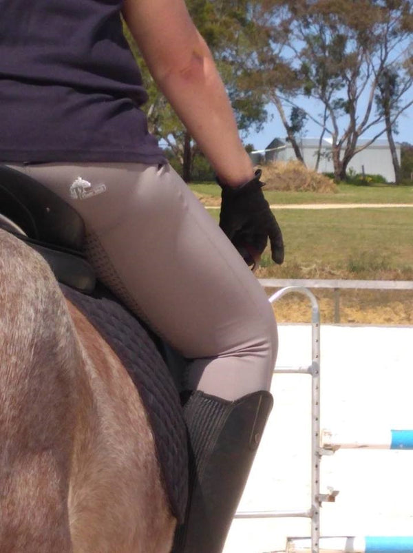 Women's CoolMax Breeches, Grey, Sizes 6 to 28