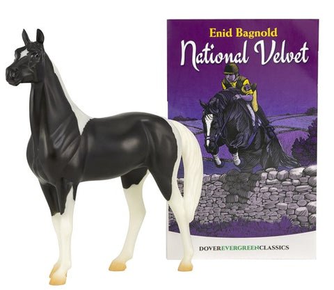 Breyer Freedom National Velvet Horse &Book Set