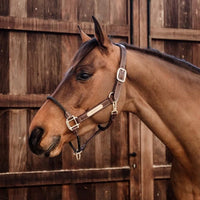 Kentucky Horsewear Leather Rope Halter