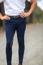 QJ Riding Wear Men's Breech with Silicon Knee Grip