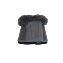 Kentucky Horsewear Leather Overreach Boots - Sheepskin