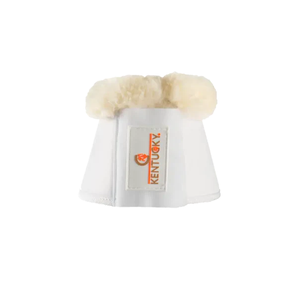 Kentucky Horsewear Leather Overreach Boots - Sheepskin