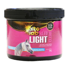 Alto Grooming Highlighters for Horses - 400G Clear