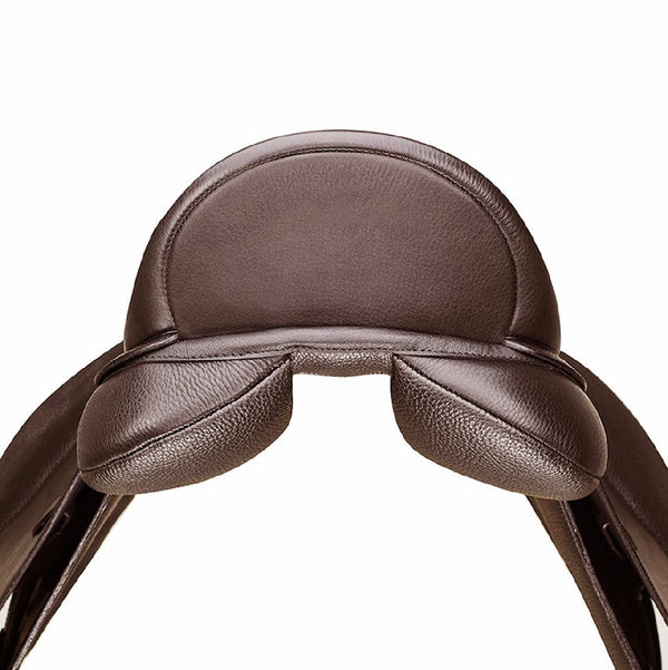 Arena Dressage Wide Saddle Brown-SADDLES: Dressage Saddles-Ascot Saddlery