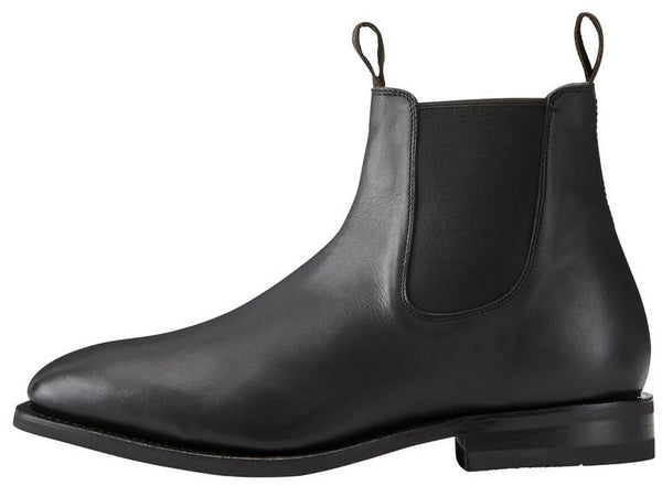 Ariat Boots Stanbroke Black Mens-FOOTWEAR: Casual Footwear-Ascot Saddlery