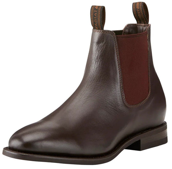 Ariat Boots Stanbroke Chestnut Mens-FOOTWEAR: Casual Footwear-Ascot Saddlery