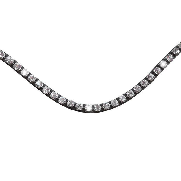 Abigail Black Italian Leather Bridle (No reins)