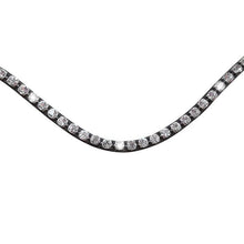 Abigail Black Italian Leather Bridle (No reins)