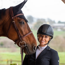 Charles Owen Ayr8 Plus: Round Style with Leather-like Appearance