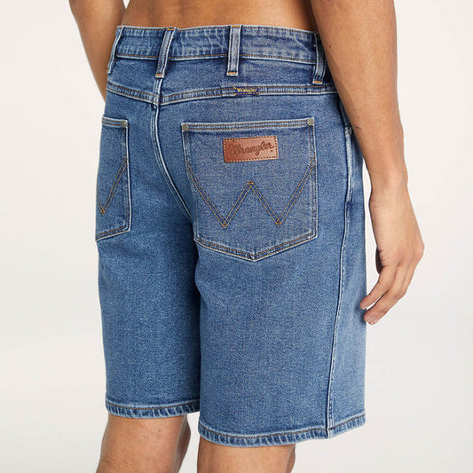 Wrangler Classic Straight Short Indigo Stone