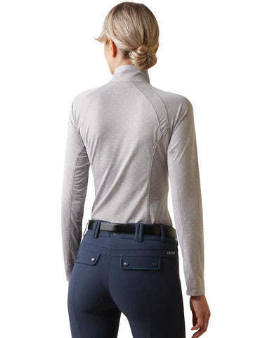 Ariat Sunstopper 2.0 1/4 Zip Silver Dot