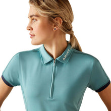 Ariat Wms Bandera 1/4 Zip SS Polo