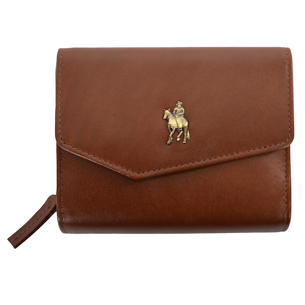 TC Cootamundra Zip/snap Wallet Tan