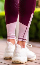 Bare Equestrian Performance Riding Tights Ruby Rose-CLOTHING: Jodhpurs & Breeches Ladies-Ascot Saddlery