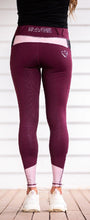 Bare Equestrian Performance Riding Tights Ruby Rose-CLOTHING: Jodhpurs & Breeches Ladies-Ascot Saddlery