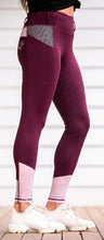 Bare Equestrian Performance Riding Tights Ruby Rose-CLOTHING: Jodhpurs & Breeches Ladies-Ascot Saddlery
