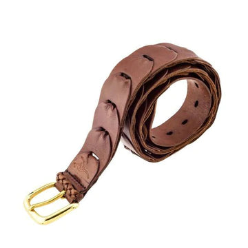 Barmah Kangaroo Belt Brown 42''