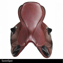 Bates Advanta Jumping Saddle Cair Classic Black 43cm 17.0