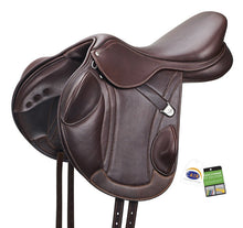 Bates Advanta Jumping Saddle Cair Classic Black 43cm 17.0