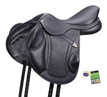 Bates Advanta Jumping Saddle Cair Classic Black 43cm 17.0