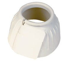 Bell Boots Ribbed Velcro White-HORSE: Horse Boots-Ascot Saddlery