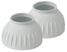 Bell Boots Ribbed White-HORSE: Horse Boots-Ascot Saddlery