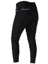 Women's Black Horse Riding Breeches - CoolMax Material with Silicone Seat Grip, Sizes 6-28