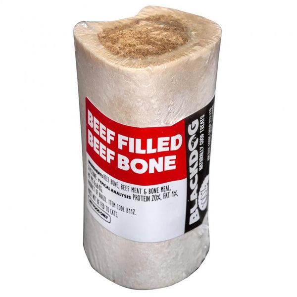 Blackdog Beef Bone Filled With Beef-Dog Treats-Ascot Saddlery