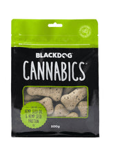 Blackdog Biscuits Cannabics 500gm-Dog Treats-Ascot Saddlery