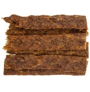 Blackdog Chicken Jerky Straps 150gm-Dog Treats-Ascot Saddlery
