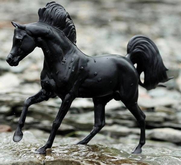 Breyer Freedom Black Stallion Horse & Book Set-RIDER: Giftware-Ascot Saddlery