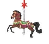 Breyer Stablemates Herald Carousel Ornament-RIDER: Giftware-Ascot Saddlery