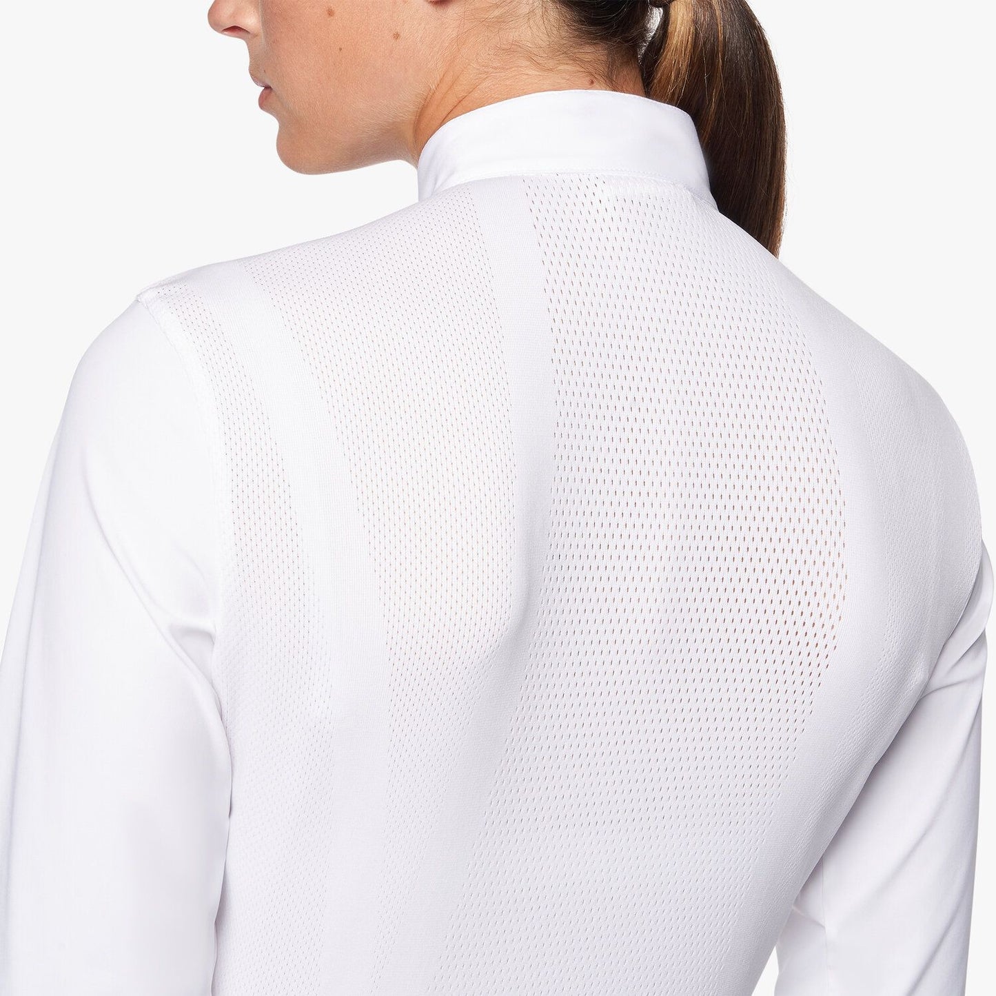 Cavalleria Toscana Revo Pleated Cotton Bib Competition Shirt