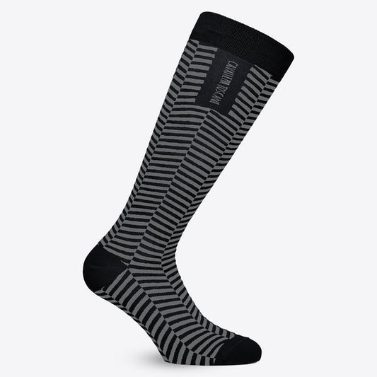 Cavalleria Toscana Jacquard Zig Zag Socks