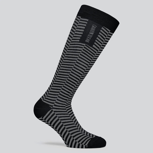 Cavalleria Toscana Jacquard Zig Zag Socks